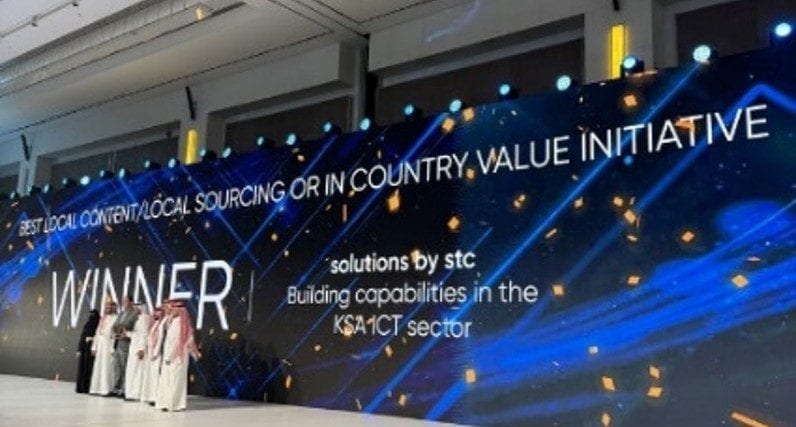 stc Group Named Best Middle Eastern Connectivity Provider at the Global Connectivity Awards 2024